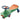 Babycare - Nyokiroad Wiggle Manual Ride-On Car - Green