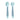 Babycare - Feeding Spoon And Fork Set - Cloud Blue - 2 Pcs