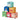 Babycare - Animal Squeeze And Stack Blocks - 6 Pcs