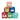 Babycare - Animal Squeeze Lana Forest Blocks - 6 Pcs