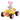 Babycare - Kocara Push And Go Car Toy - Yellow