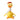 Babycare - Cabri Duck Plush Toy With Cap - Yellow