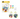 Babycare - Children's toys throwing sticky balls darts set - Multicolor