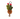 Babycare - Bunny Ear Cactus Pendant Plant Plush Toy - Green/Brown - 13 cm